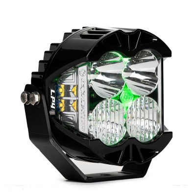 LP4 Pro LED Auxiliary Light Pod Light Pattern Driving/Combo Color Clear Backlight