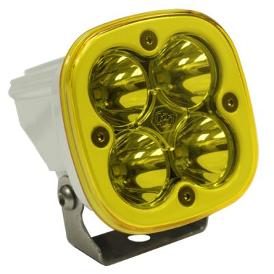 LED Light Pod Spot Pattern Clear Amber Black Squadron Sport