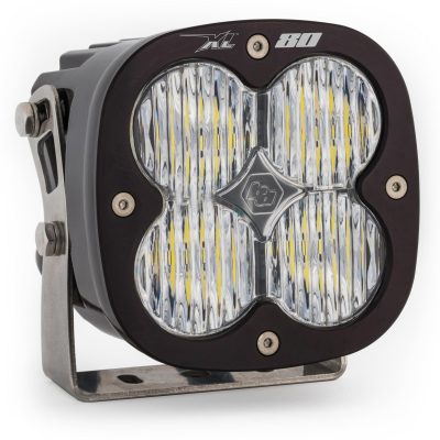 LED Light Pods Clear Lens Spot Pair XL80