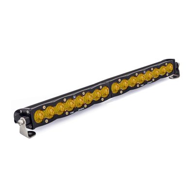 20 Inch LED Light Bar Single Amber Straight S8 Series