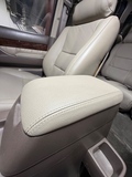 Land Cruiser leather seat covers tan center console cover