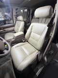Land Cruiser leather seat covers tan perforated front row installed
